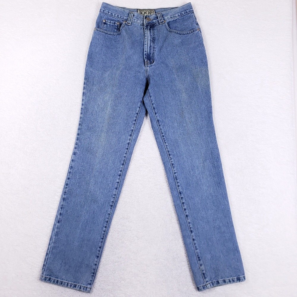 Joop Jeans Vintage High Rise Straight Leg Blue Denim Mens‎ 32 Medium Wash 1988